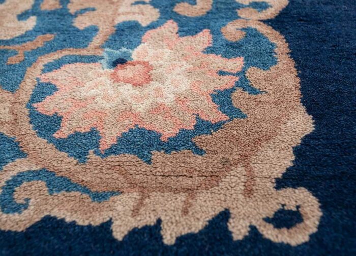 Blue Berry/Medieval Blue Hand Knotted Rugs - Image 4